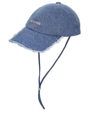 Cappello di cotone Jacquemus blu