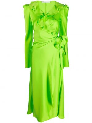 Sukienka długa Philosophy Di Lorenzo Serafini zielona