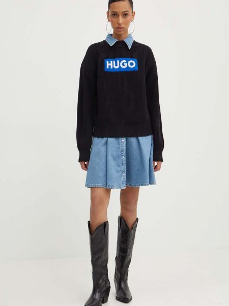 Sweter bawełniany Hugo Blue