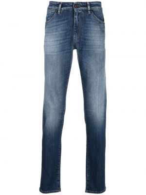 Slank stretch jeans Pt Torino blå