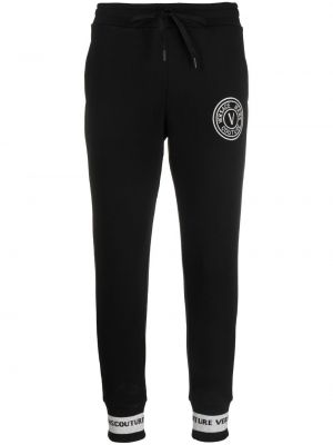 Slim fit sporthose mit print Versace Jeans Couture