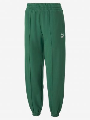 Sportovní kalhoty Puma zelené