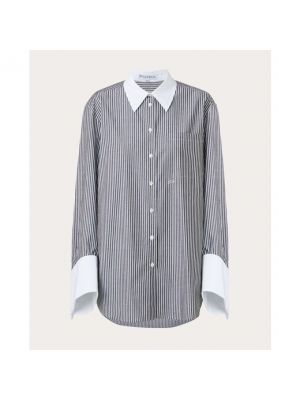 Camisa de algodón Jw Anderson gris