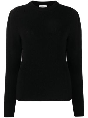 Вълнен пуловер Lemaire черно