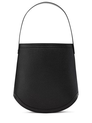 Δερμάτινη τσάντα ώμου Savette μαύρο