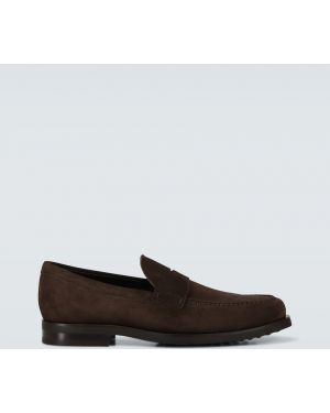 Seemisnahksed loafer-kingad Tod's pruun