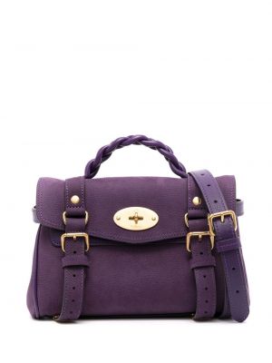 Чанта през рамо от набук Mulberry