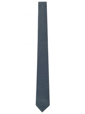 Cravatta con motivo geometrico Emporio Armani grigio