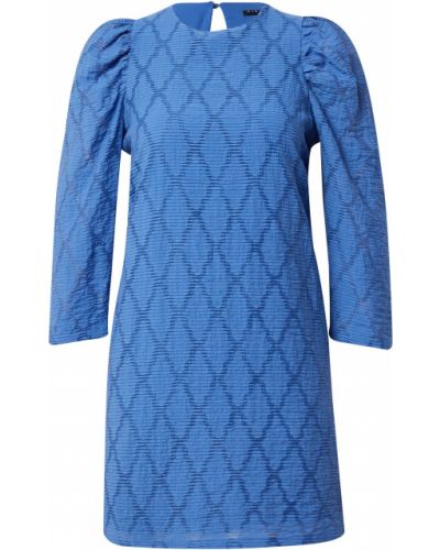 Košeľové šaty Sisley modrá