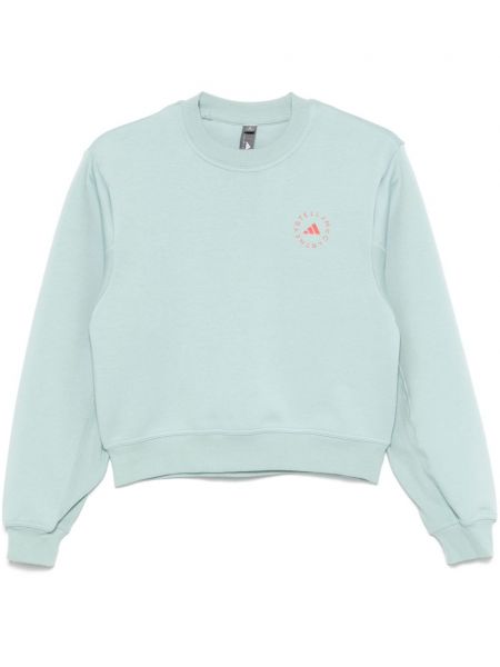 Printti crewneck collegepaita Adidas By Stella Mccartney sininen