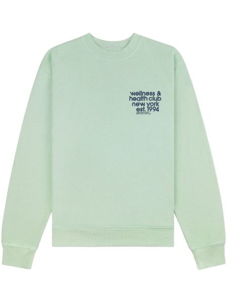 Langes sweatshirt mit rundem ausschnitt Sporty & Rich