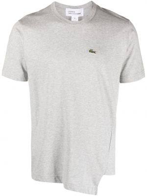 Asymetrické tričko Comme Des Garçons Shirt šedé