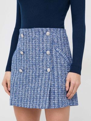 Mini suknja Custommade plava