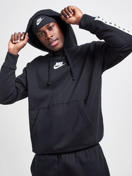 Nike Zeus Tape Hoodie - Black - Mens, Black