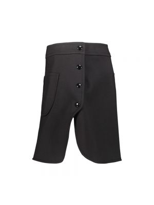 Mini falda Courrèges negro