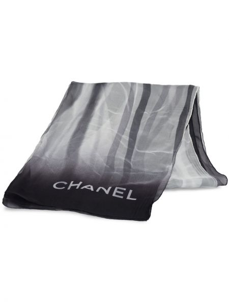 Fular de mătase cu imagine Chanel Pre-owned
