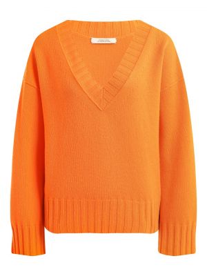 Кашемировый шерстяной пуловер Dorothee Schumacher оранжевый