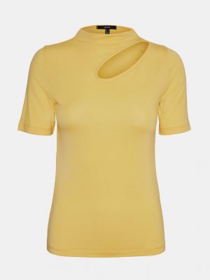 Koszulka Vero Moda żółta