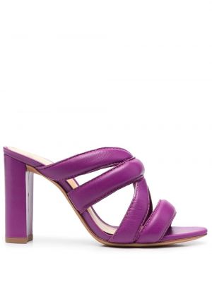 Sandales matelassées Alexandre Birman violet