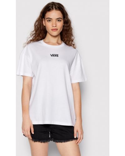 T-shirt oversize Vans blanc