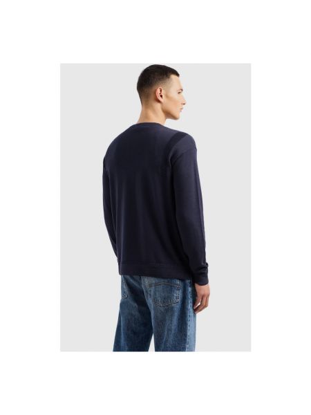 Sudadera de tela jersey Armani Exchange azul