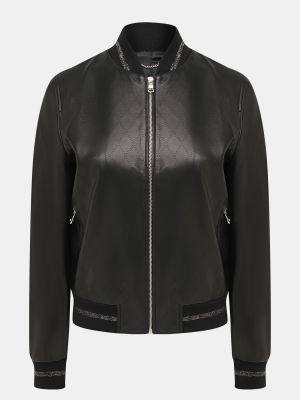 Кожаная куртка Orsa Couture черная