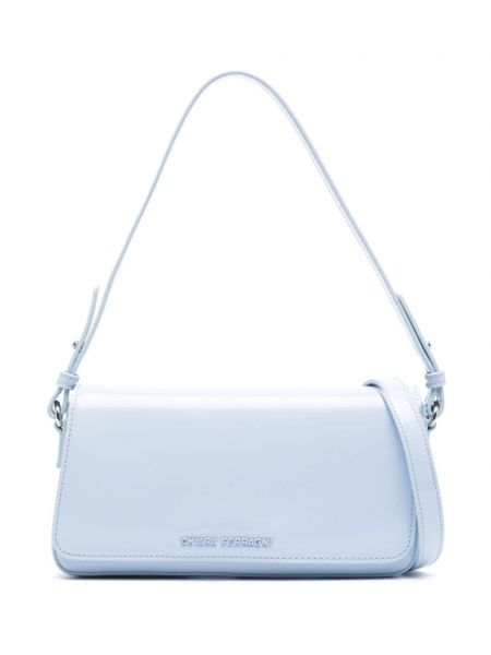 Чанта за ръка Chiara Ferragni синьо
