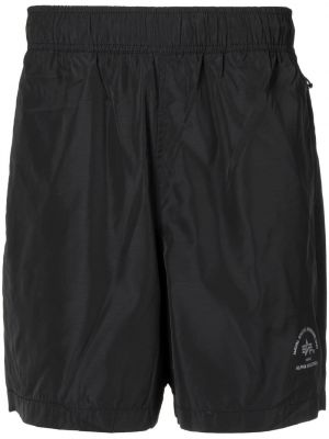 Trykt shorts Alpha Industries svart