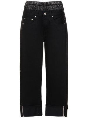Jeansy relaxed fit Junya Watanabe czarne
