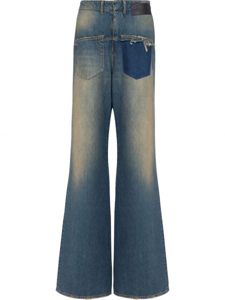 Flared jeans Balmain blå