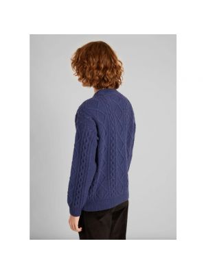 Sweter z okrągłym dekoltem L'exception Paris niebieski
