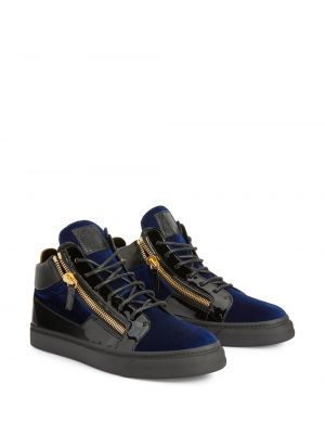 Sneakersy Giuseppe Zanotti niebieskie