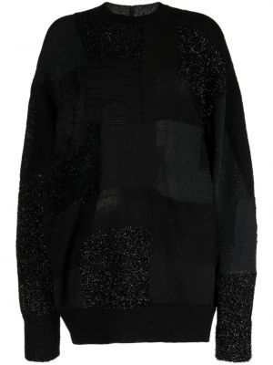 Sweter z okrągłym dekoltem Junya Watanabe czarny
