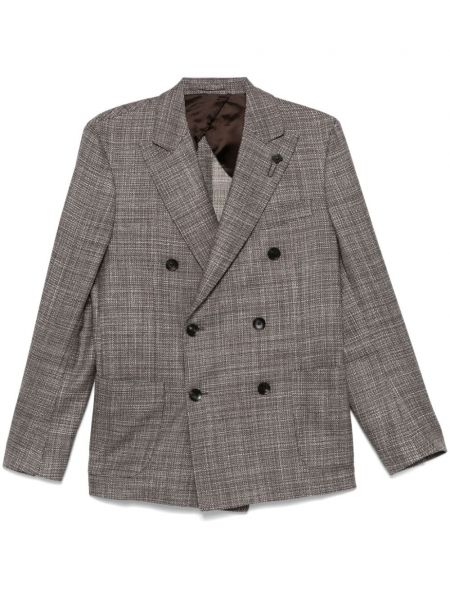 Dobbeltradet blazer Lardini