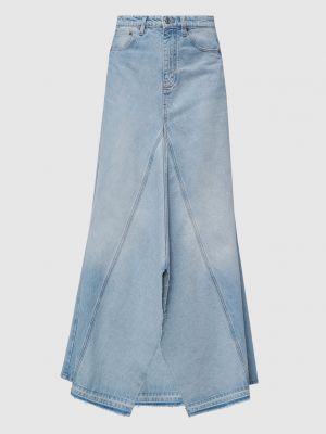 Джинсовая юбка Victoria Beckham голубая