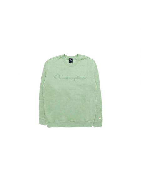 Sweatshirt aus baumwoll mit langen ärmeln Champion grün