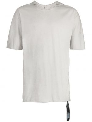 Βαμβακερή δερμάτινη μπλούζα Isaac Sellam Experience γκρι