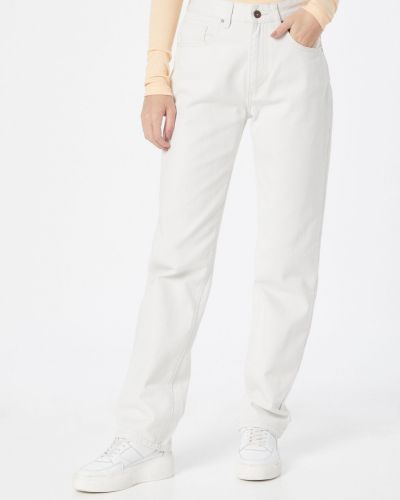 Bavlnené džínsy s rovným strihom Cotton On biela