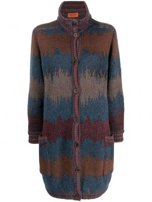 Chunky палто с абстрактен десен Missoni Pre-owned