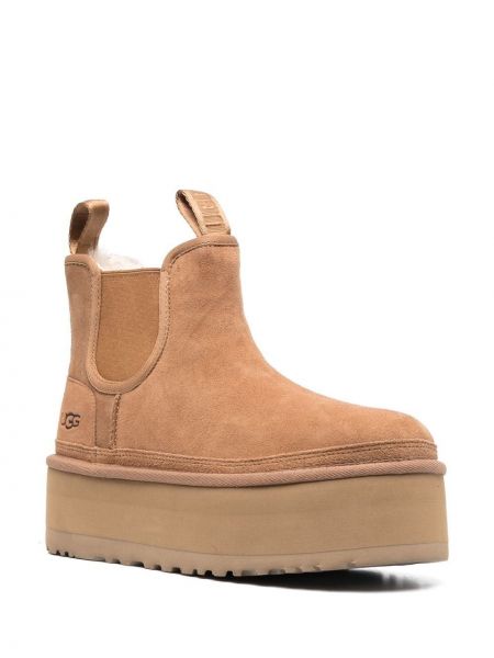 Plateau ankle boots Ugg braun