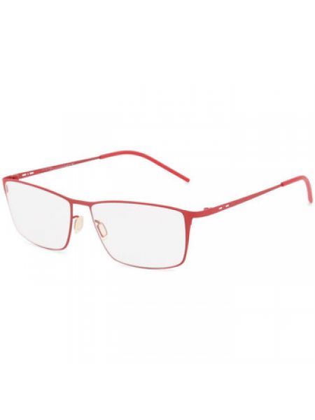 Czerwone okulary przeciwsłoneczne Italia Independent