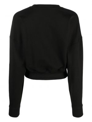 Sweatshirt mit stickerei aus baumwoll Kenzo schwarz