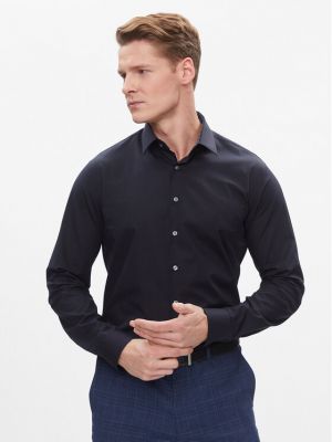 Slim fit priliehavá košeľa Calvin Klein