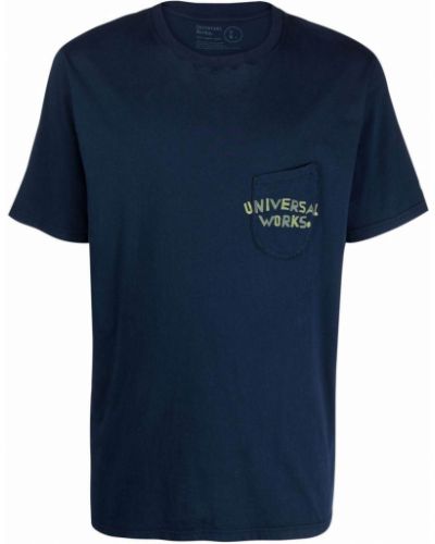 Camiseta Universal Works azul