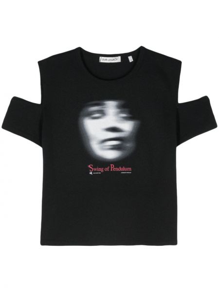 T-shirt Our Legacy noir