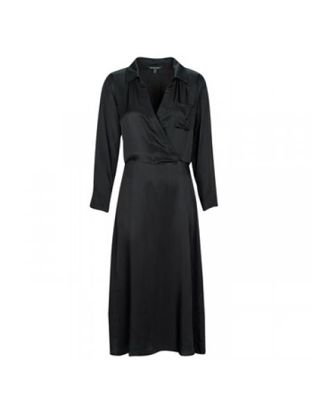 Sukienka długa Armani Exchange czarna
