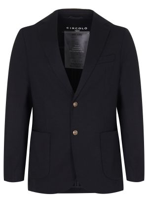 Шерстяной пиджак Circolo 1901 черный