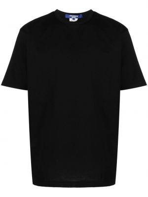 Koszulka bawełniana z okrągłym dekoltem Junya Watanabe Man czarna