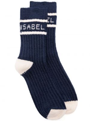 Ponožky Isabel Marant modré