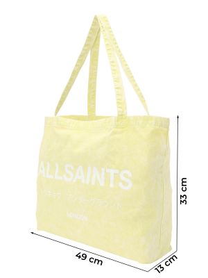 Шопинг чанта Allsaints бяло